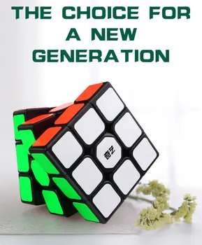 

Qiyi 3*3*3 Professional Magic Cubes Speed Puzzles Magic Cubes Three Layers Cube Puzzle Toys For Children Toys For Adults