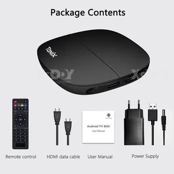 

Tanix H2 Hi3798M Smart TV Box 2.4G&5G Wifi Bluetooth 4.0 Android 9.0 Media Player 4K HD YouTube Netflix Google Store Set Top Box