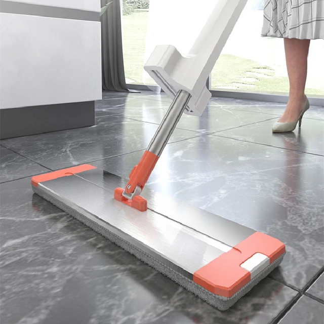 Scopa in alluminio per lavare la scopa per spremere il pavimento per la  pulizia della casa