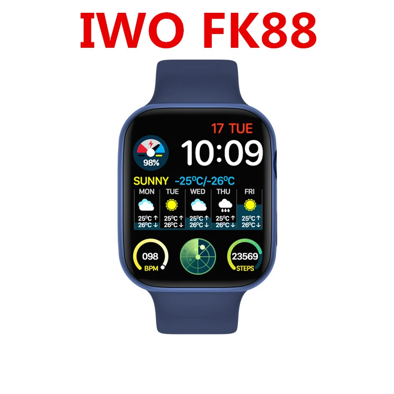 Original Fk88 Smart Watch Blue Version Men 44mm 1 78 Inch Hd Screen Gps Position Bluetooth Call Heart Rate Monitor Smartwatch Smart Watches Aliexpress