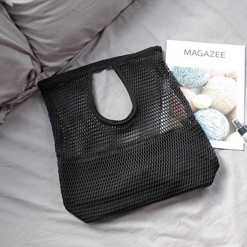 Canvas Ladies Shopping Bag Large Capacity Reusable Tote Bags Fashion Purple Flower Letter Printing Women's Shoulder Handbag