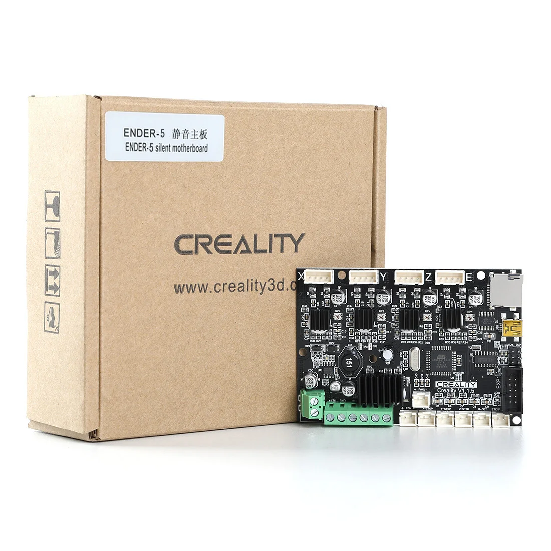 Creality3d v4.2.7 placa principal silenciosa com tmc2208