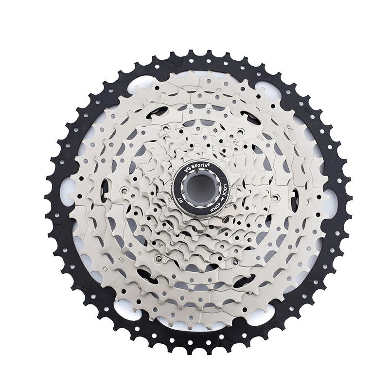 VG Sports 10 скоростей велосипедная кассета MTB Freewheel звездочка 32T 34T 40T 42T 46T 50T