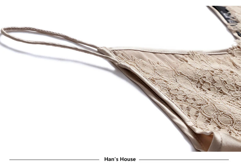 100% Silk Tank Top Women High Quality Fabric Shoulder Strap Adjustable Length Lace 4 Colors Casual Basic Clothing Fashion