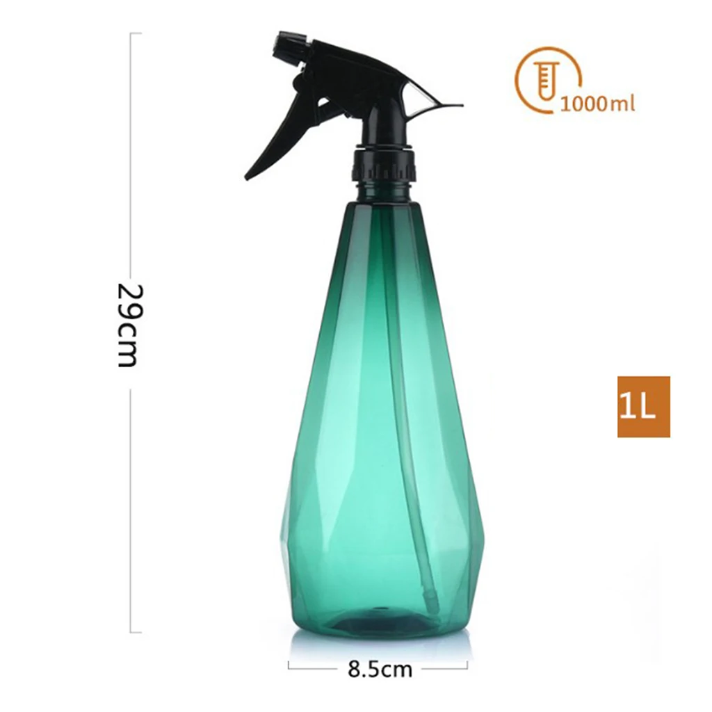 1L Floral Empty Spray Bottle Water Misting Spray Bottle Plant Watering Can Trigger Sprayer for Home Plant Care Hair Fressing