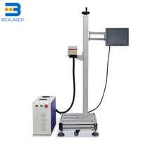 Автоматическая бесконтактная безопасная для загрязнения стандартная CO2 летная Автоматическая кодирующая лазерная маркировочная машина