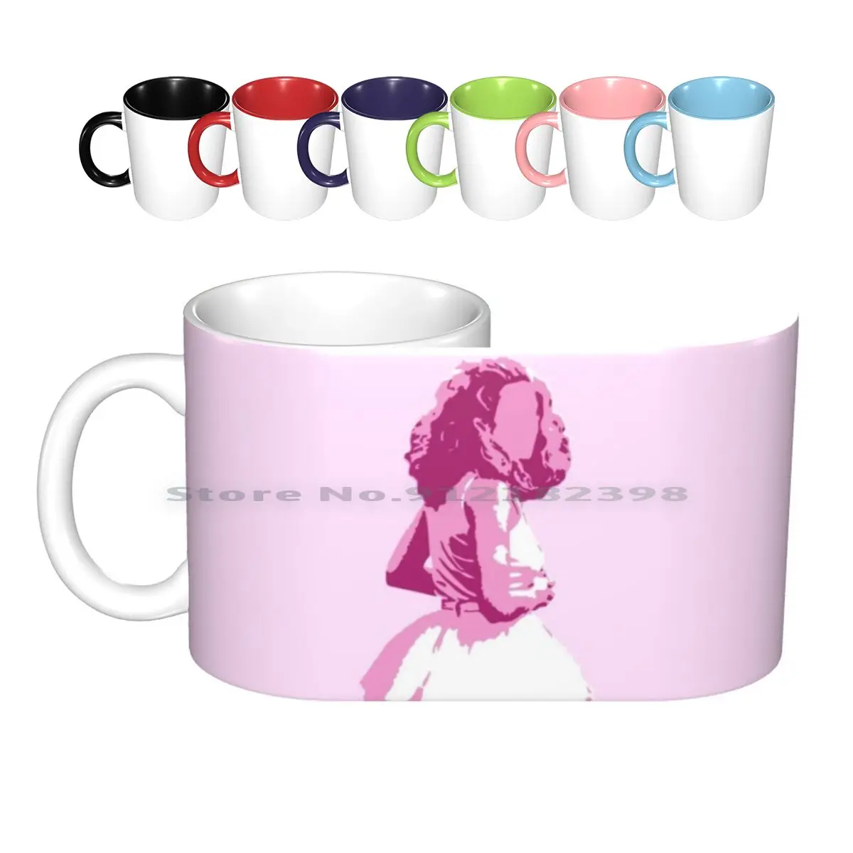 Carrie. Tazze In Ceramica Tazze Da Caffè Tazza Da Tè Al Latte Carrie Bradshaw Sex And The City Satc Vector Art Tv Show Sarah Parker Sex