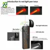 5km 5km 20km 30Km Optical Fiber Red Laser Pen Ptical Fiber Fault Locator Fiber Optic Test USB Charge LED Lighting Pen 2