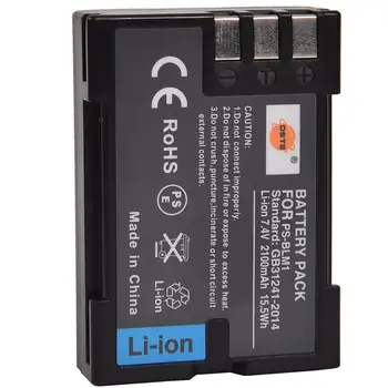 

DSTE BLM-1 PS-BLM1 Battery for Olympus C-5060 C-7070 C-8080 E-3 E-30 E-300 E-500 E-510 Camera