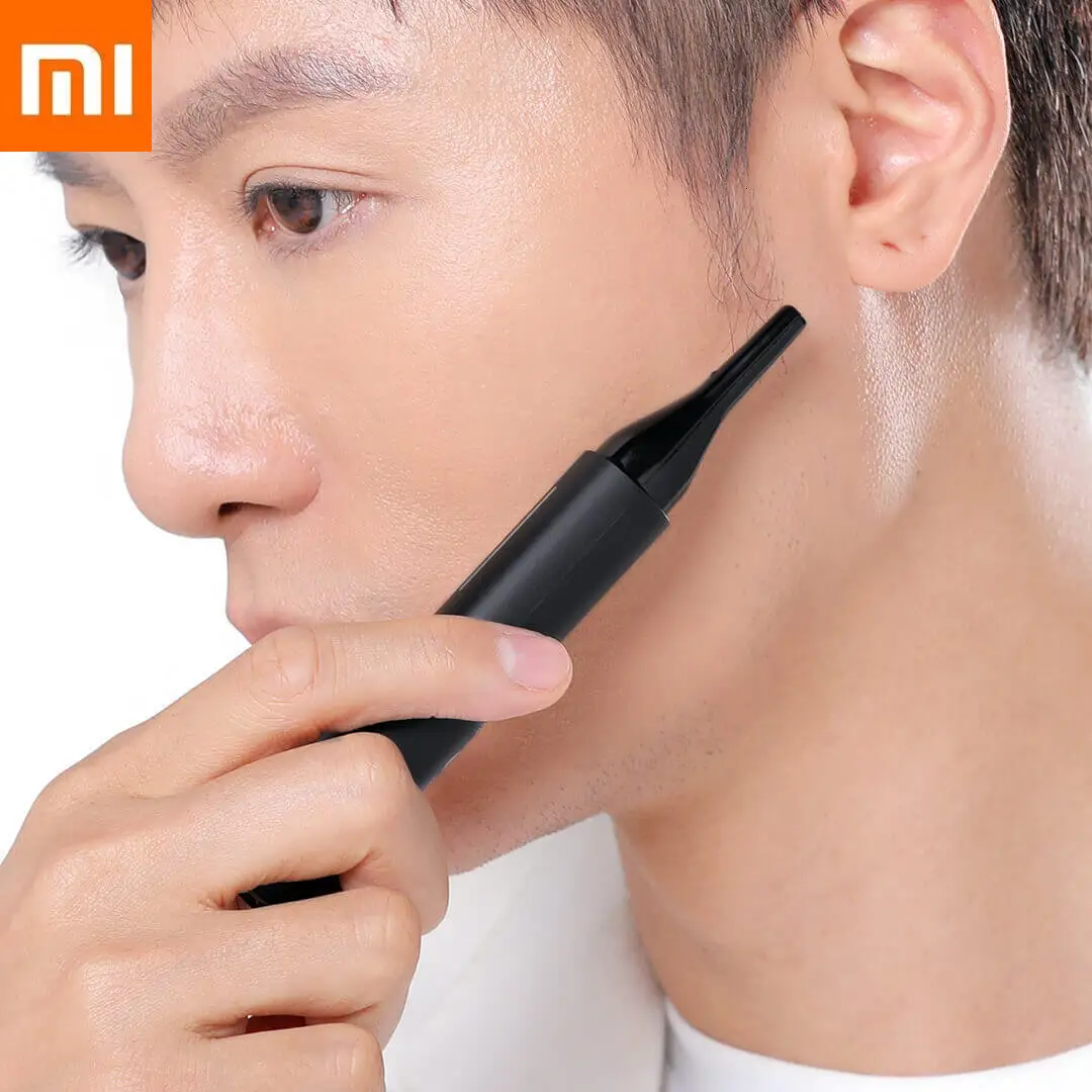 Xiaomi двойная головка триммер для волос H3 для мальчиков и девочек очистка бровей, бороды, висков, ног, волос, Xiomi, двойной нож, головка, триммер для волос
