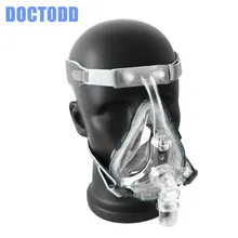 BMC FM1 маска для лица CPAP Авто сипап apap BiPAP маска с бесплатным головным убором SML размеры для апноэ сна OSAS храпа терапия