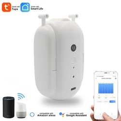 Tuya Bluetooth Wireless Automatic Curtain Opener Remote Control Smart Curtains Robot With Llumination And Temperature Sensing