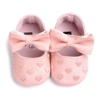 

Toddler Kids Girl Princess Bow Dress Shoes