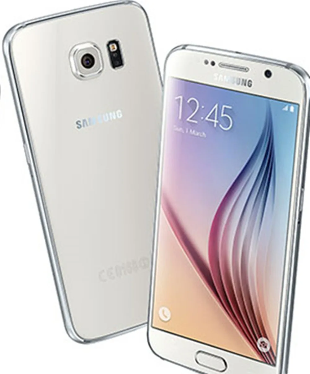 Телефон samsung Galaxy S6 G920F Восьмиядерный LTE 5,1 дюймов 3 ГБ ОЗУ 32 Гб ПЗУ Поддержка NFC мобильного телефона Быстрая зарядка