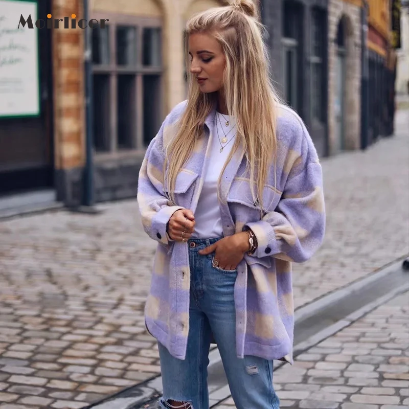 veste violette femme