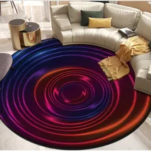 Пользовательские 3D полы Настенные обои стереоскопический современный нордический абстрактный красочный Вихрь напольный коврик