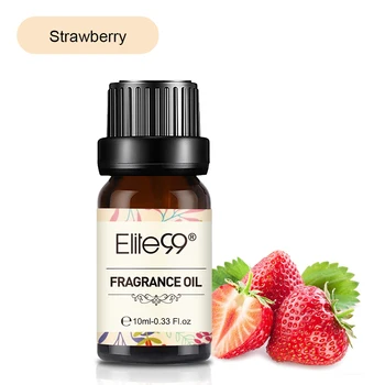 

Elite99 Strawberry Fragrance Oil 10ml Peach Mango Fruit Pure Essential Oils For Aromatherapy Humidifier Freshing Air Aroma Oil