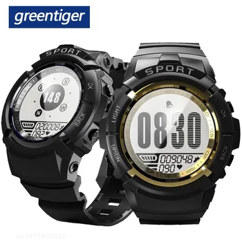 

Greentiger S816 Smart Watch Men Alarm Clock IP68 Waterproof Smartwatch Fitness Tracker Dynamic Heart Rate Sport Stopwatch