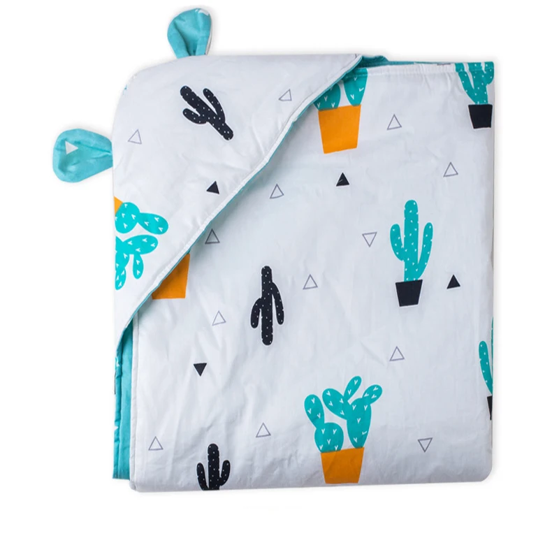 Infant Baby Newborn Hooded Blanket Baby Thicken Cotton Bedding Stroller Blankets Swaddling Winter Keep Warm