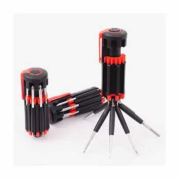 

8-in-1 Screwdriver Portable Multifunction Repair Tool Set with 6 LED Torch Flashlight Emergency Multi Tools Hot