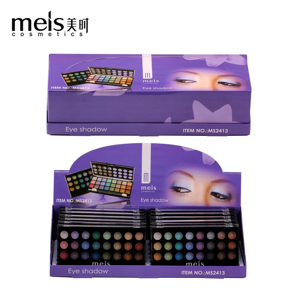 MEIS Smokey Eye shadow 24 Color Eye shadow Palette Make up Palette Shimmer Pigmented Eye Shadow Powder Shimmer Glamorous MS2413 MEIS Smokey Eye shadow 24 Color Eye shadow Palette Make up Palette Shimmer Pigmented Eye Shadow Powder Shimmer Glamorous MS2413