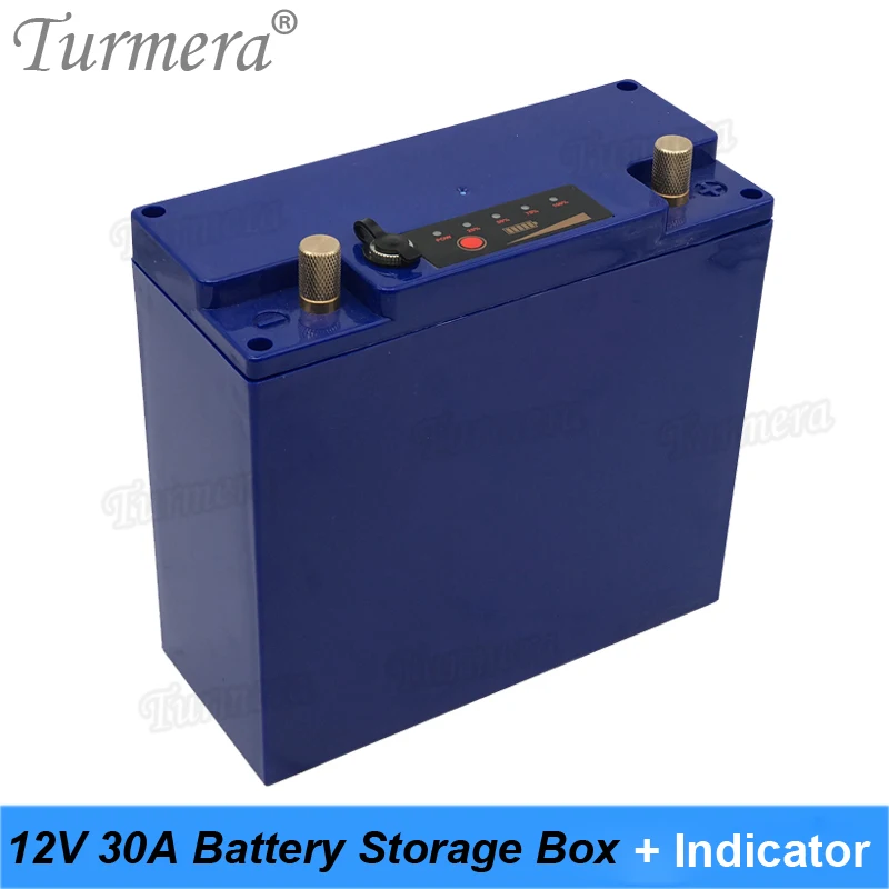 entanglement Afdæk lille Turmera 12v 30a Battery Storage Box Indicator Dc Charging Port Can Build  48piece 18650 Battery Use In Uninterrupted Power Supply - Battery Storage  Boxes - AliExpress