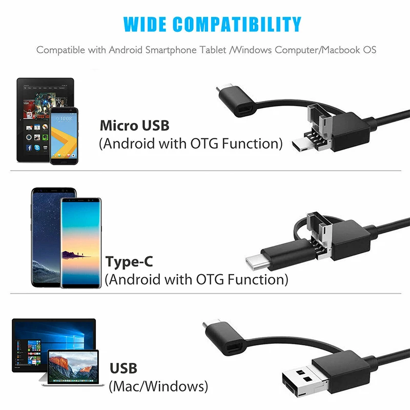 1600X камера 8-светодиодный OTG эндоскоп USB Цифровой Микроскоп увеличение ж/Подставка для iphone MAC системы WINDOWS Android
