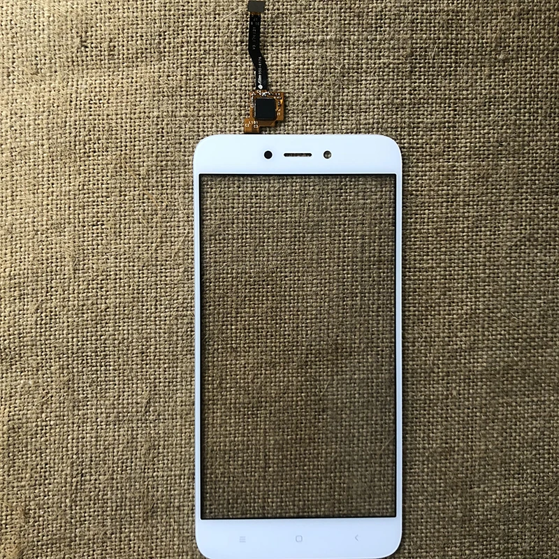 Redmi5A внешний экран для Xiaomi Redmi 5A дигитайзер сенсор Передняя сенсорная ЖК-панель дисплей стекло Крышка Ремонт Замена частей - Color: White
