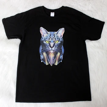 

Hillbilly Ulzzang Tee Shirts Women 2019 Cotton Cool Music Cat T Shirts for Women Plus Size Black Casual Short Sleeve T-shirts