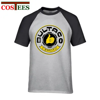 

Casual Retro Bultaco Pursang T Shirt men Bultaco Pursang logo T-shirt homme Spainish motorcycle Tee Super Motor tee shirt hombre
