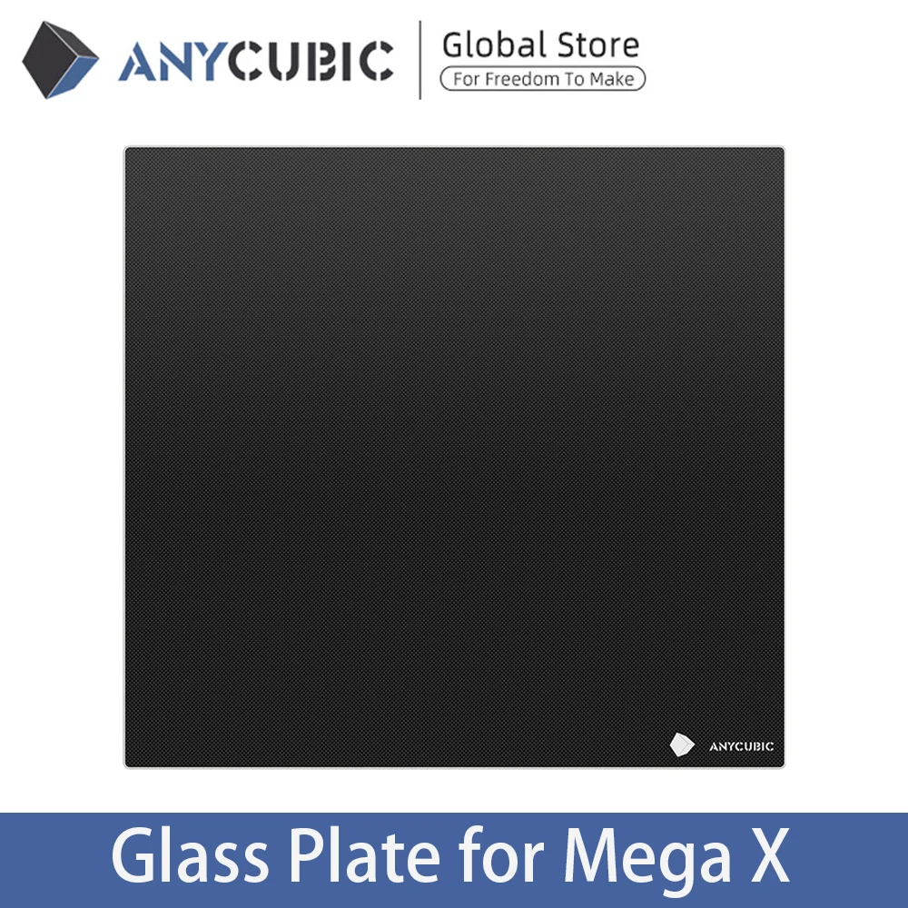 Детали для 3D-принтера Anycubic Mega X стеклянная пластина 330 мм * 310 аксессуары платформа