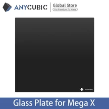 Części do drukarek 3d Anycubic Mega X płyta szklana 330mm * 310mm akcesoria do drukarek 3d imprimante 3d krata szklana platforma tanie tanio CN (pochodzenie) Szklana płyta for mega x