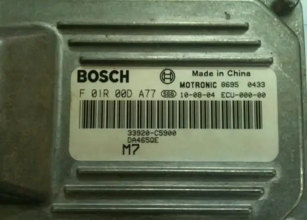 

Free Delivery. Car engine computer board ECU F01R00DA77 33920-C5900
