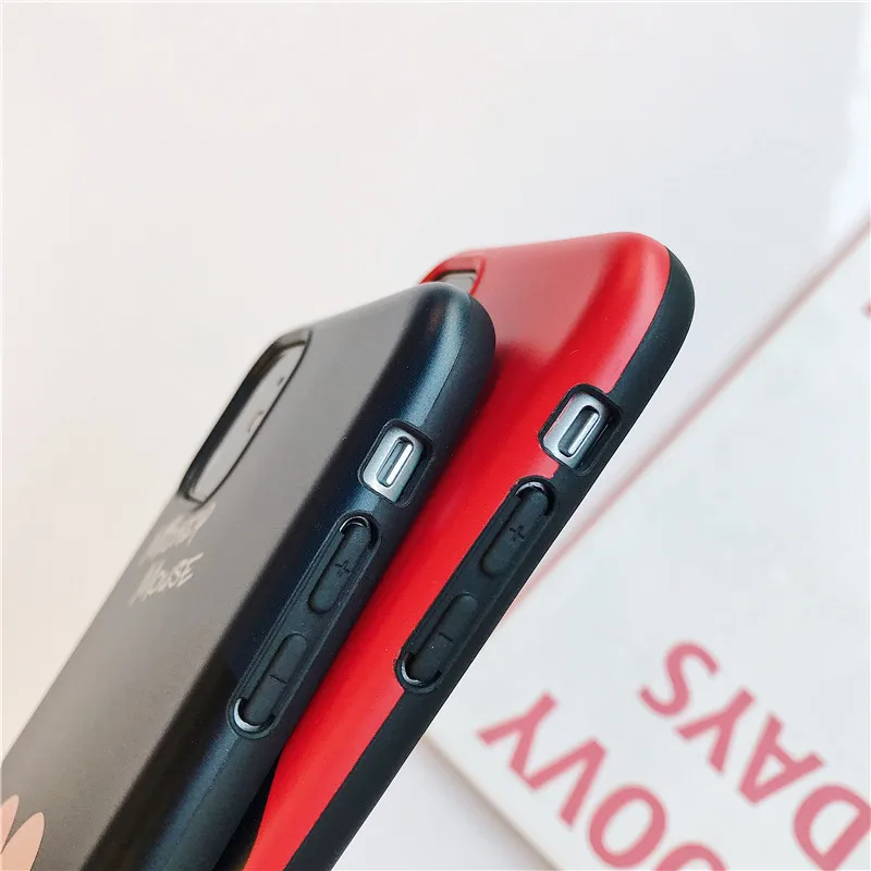 Ourpho мягкий imd чехол для телефона iphone Xs Max 11Pro с мультяшным рисунком 6 7 8 plus милый