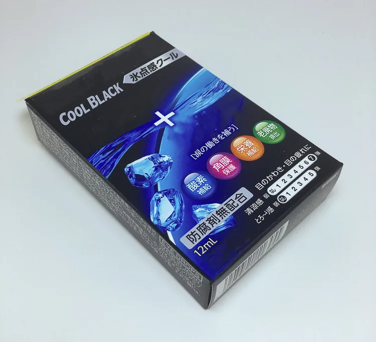 Eye drops eye water 3 прохлада снимает усталость глаз 12 мл - Цвет: black