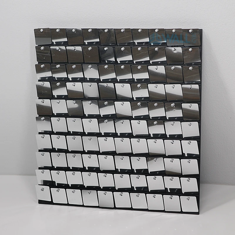 4 шт./партия, 30x30 см, 3D блестки, настенные Квадратные 3D художественные наклейки на стену, 3D настенные панели, зеркальная настенная ткань, краски для дома, праздничные, вечерние, Декор