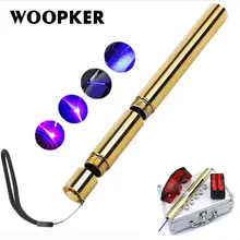 Высокая мощность, медная Синяя лазерная указка, самая мощная, 450нм, 5000 м, Фокусируемый лазерный прицел