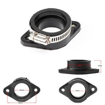 

Universal 40mm Motorcycle Rubber Adapter Inlet Intake Pipe For PWK PE carburetor modified