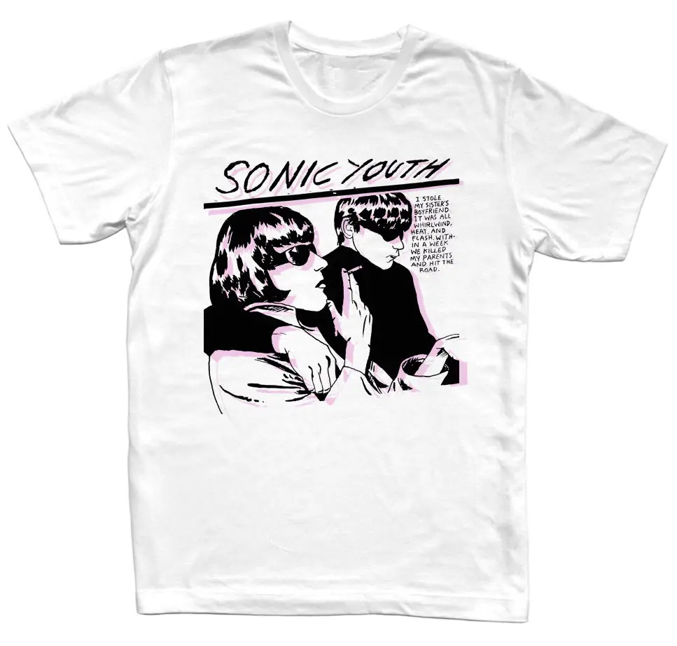 Sonic Youth розового цвета из коллекции Для мужчин белые куртки-пуховики на футболка в