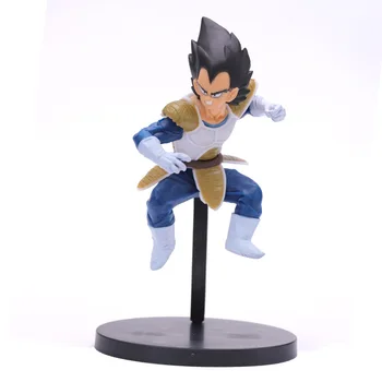 

Anime Dragon Ball Z Super Saiyan Vegeta PVC Action Figure Statue Collectible Model Kids Toys Doll 14cm