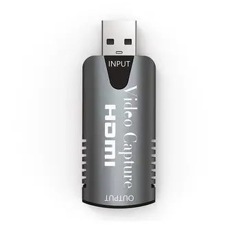 

HDMI to USB 2.0 Video Capture Card 1080P HD Recorder Game/Video Live Streaming Cooling Version Plug and Play