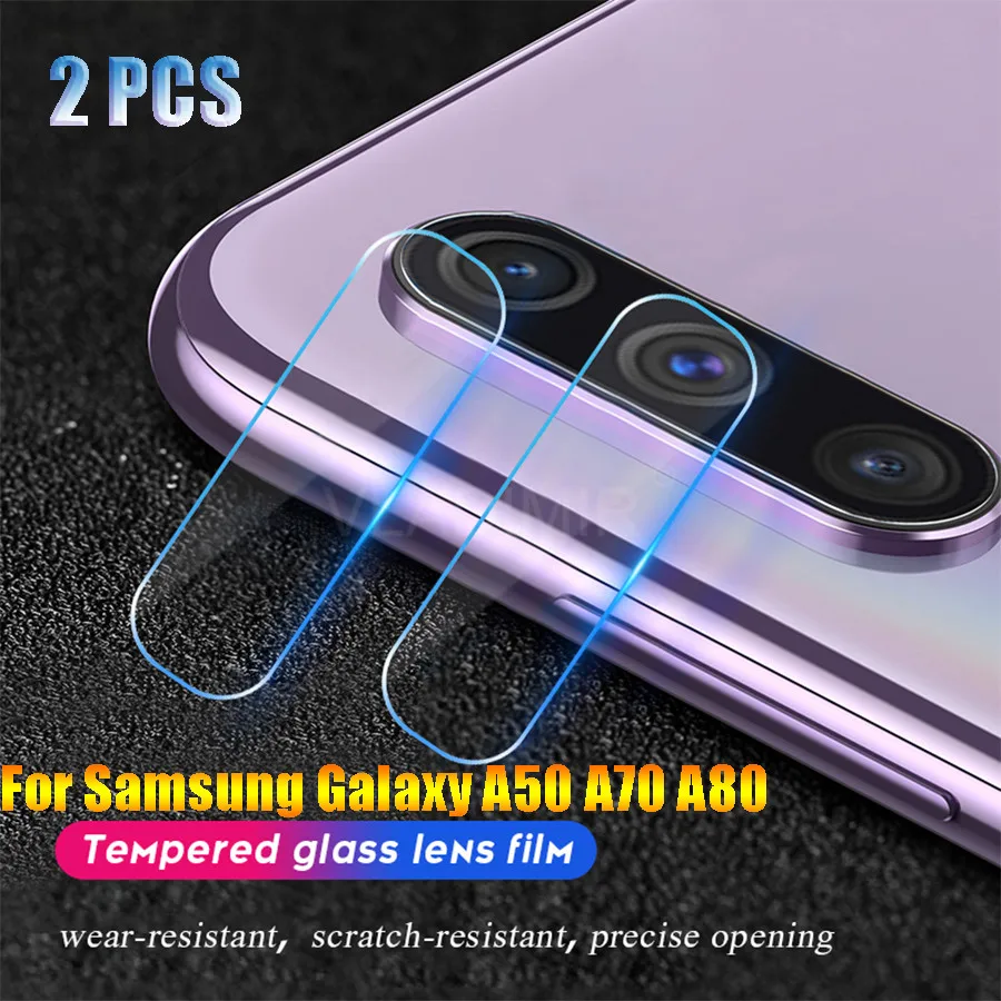

2pcs Camera Lens Screen Protector for Samsung Galaxy A10 A30 A40 A50 A70 A80 A90 A6 A7 A8 A9 2018 Tempered Glass Protective Film