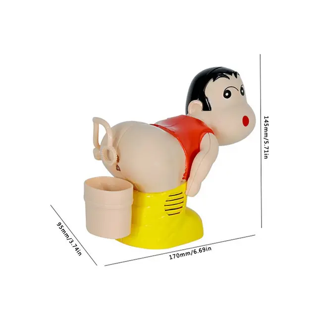 Kids Soap Bubble Blower Electric Fart Blowing Bubble Machine Music Light Toys Fully-Automatic Water Blowing Toys For Children 6