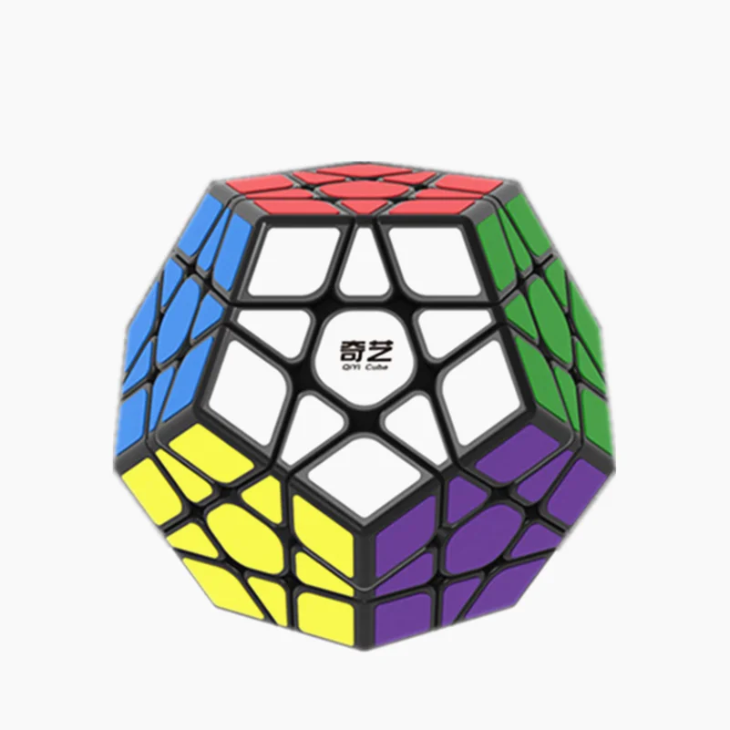 QIYI megaminxeds кубик рубика 3x3x3 неокуб магические кубы stickerless Скорость
