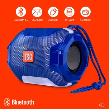 

LED Bluetooth Speaker Lights Portable Wireless Colume Color Changing Support USB SD Outdoor Party Tower Speaker for PC Phones