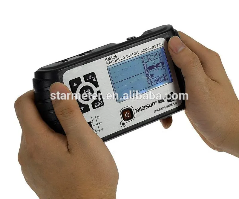 EM125 All Sun 2 in1 Multifunction Teaching tool Oscilloscope 25MHz Multimeter Handheld Scopemeter Voltmeter Ohmmeter Capacitance
