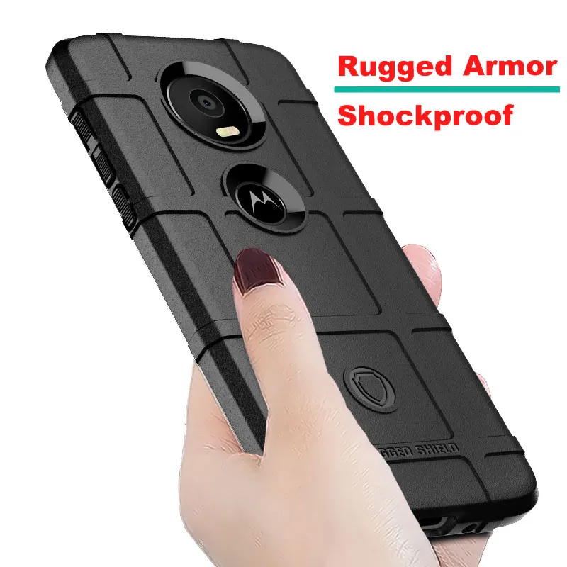 

For Motorola Z4 Z4 Play Z4 Force Case Rugged Armor Shockproof Cover For Motorola Z4 Z4 Play Soft Silicon Button Protection Case