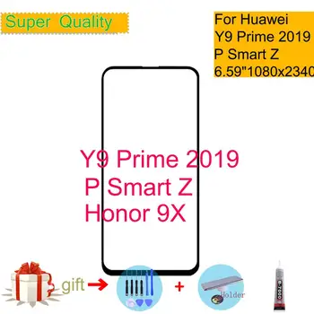 

For Huawei P Smart Z /Y9 Prime 2019 Touch Screen Touch Panel Front Outer Glass For Honor 9X LCD Glass Lens Replacement