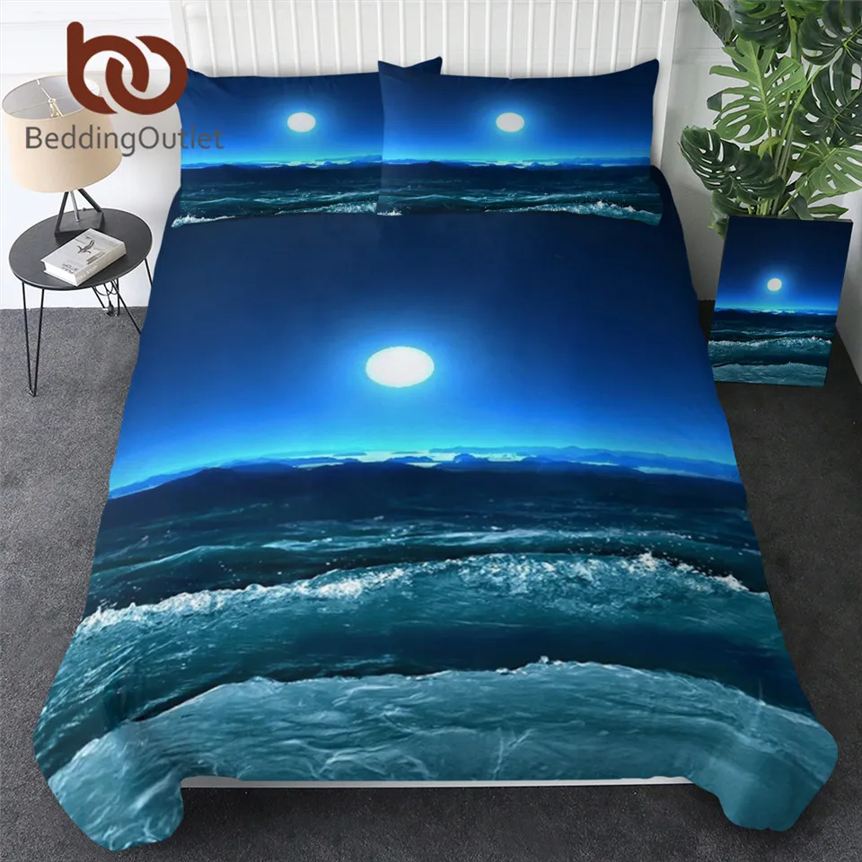 Details about   Sleepwish Blue Ocean Comforter Set Ultra Soft 3D Print Bedding for Full Size Bed 