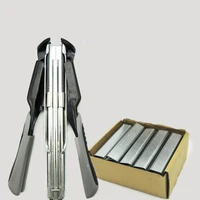 Cage Sealing Pliers Fastening Clamp Installation Poultry Cage Plier / 2500 C Type Nails Chicken Rabbit Fox Bird Dog Cage Clamp 2